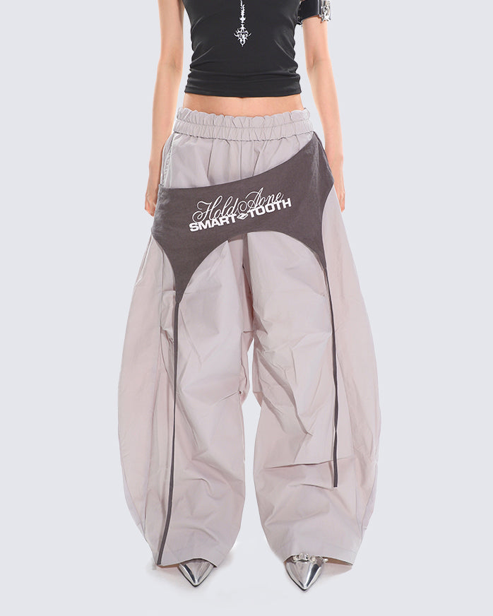 Two-in-One Split-Layer Scimitar Pants